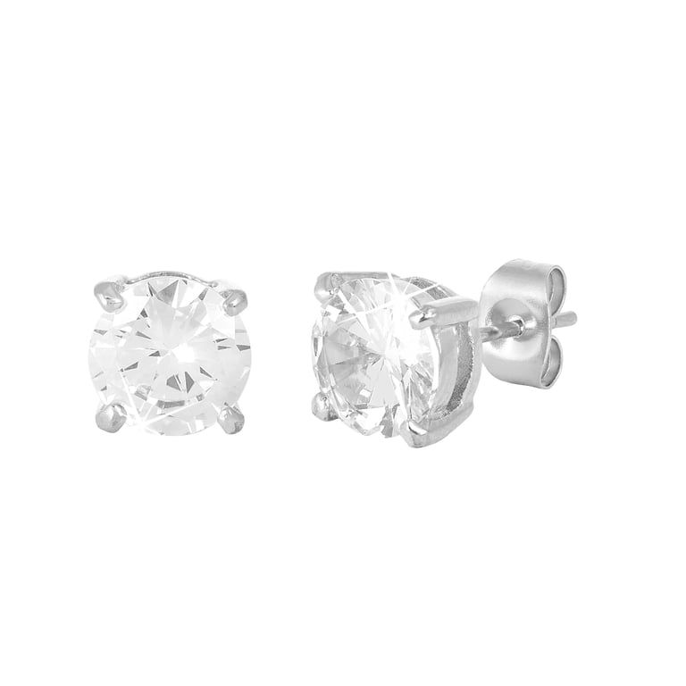 18K Guldörhänge Lila