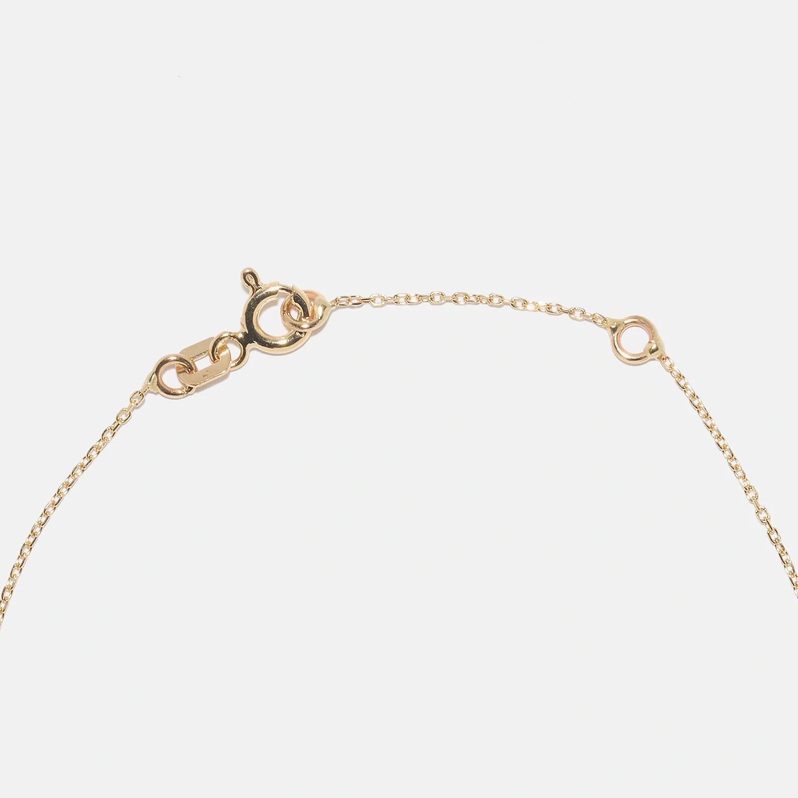 Armband dam 18k guld - 19+3 cm 3