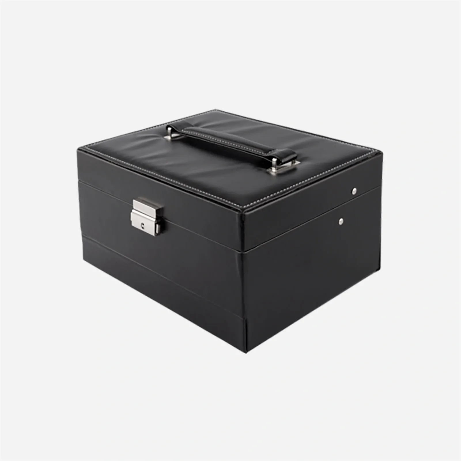 Svart smyckeskrin - tre våningar 2