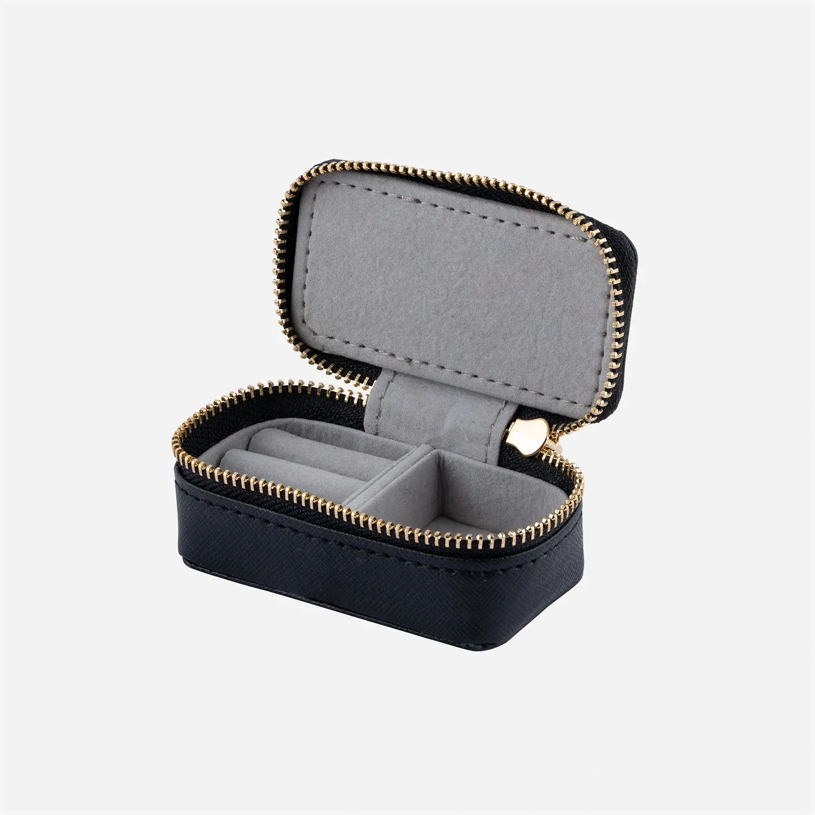 Svart resesmyckeskrin - mini