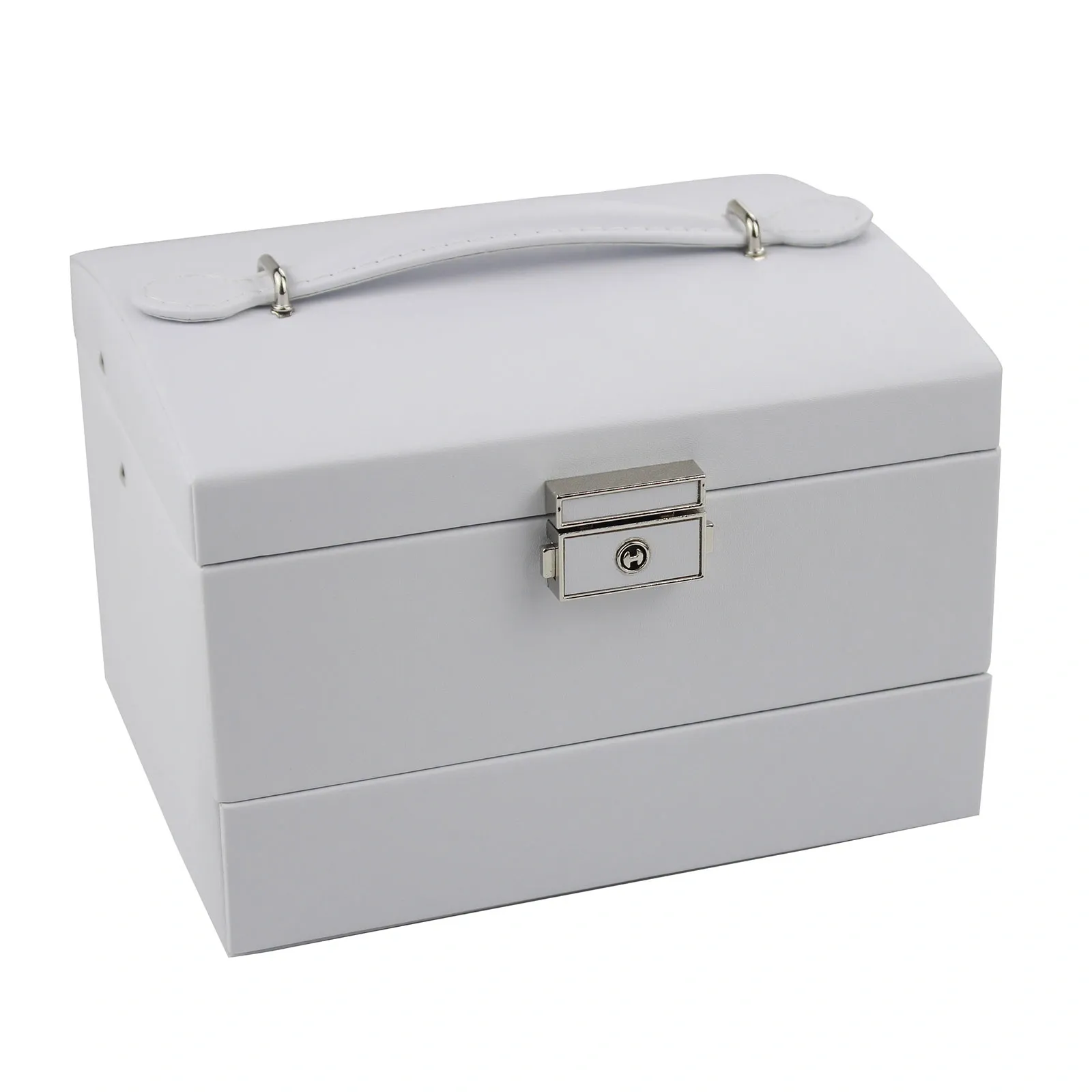 Grått smyckesskrin i 3 våningar - 58200873 2