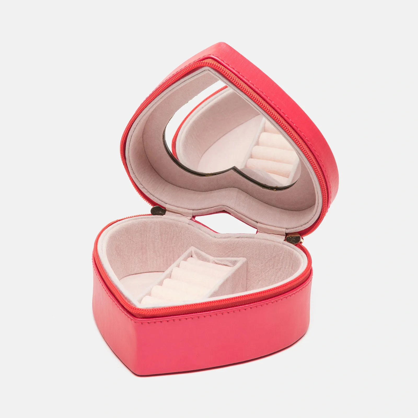 Litet smyckeskrin - rött hjärta