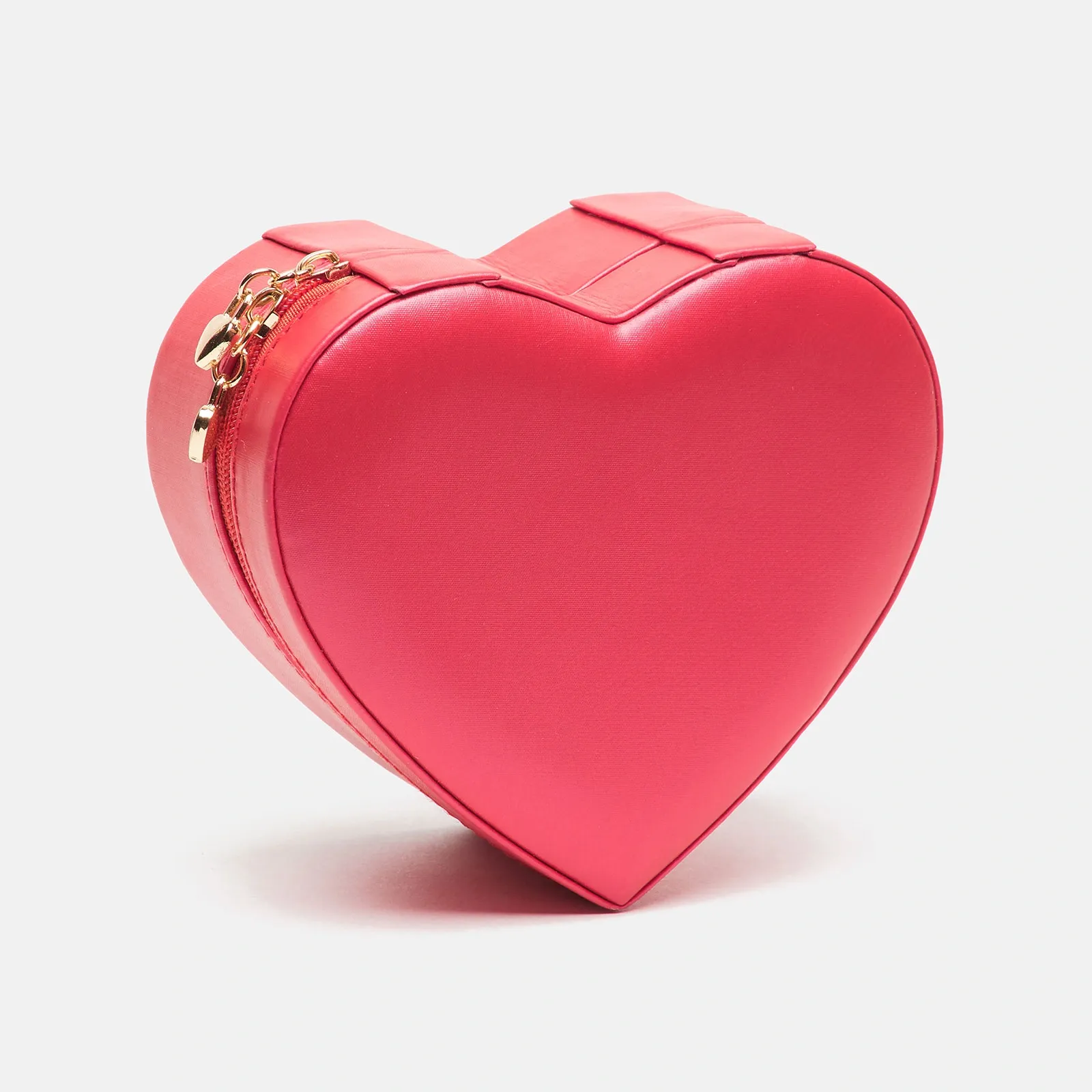 Litet smyckeskrin - rött hjärta 2