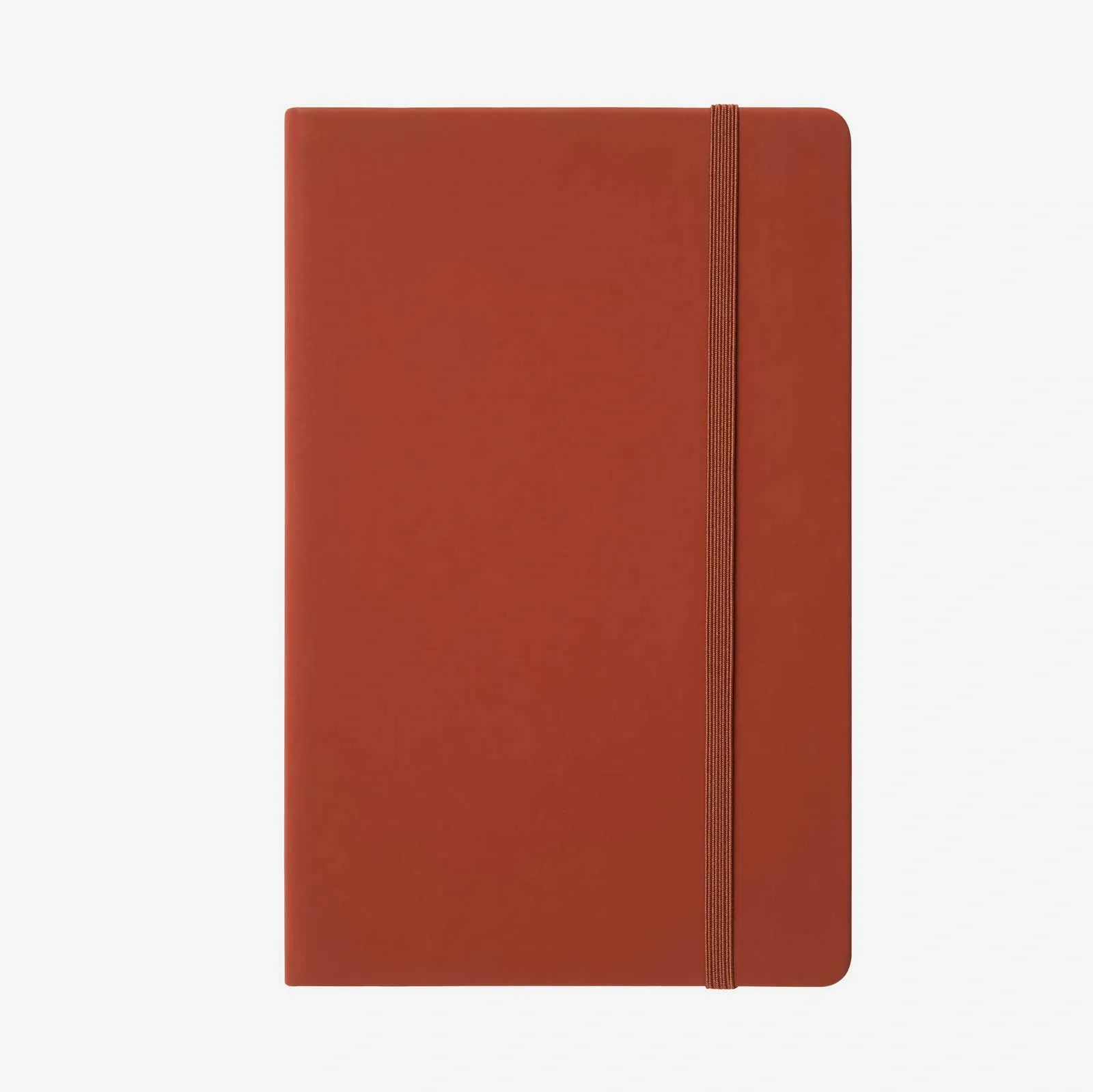 Brun anteckningsblock i konstläder - A5