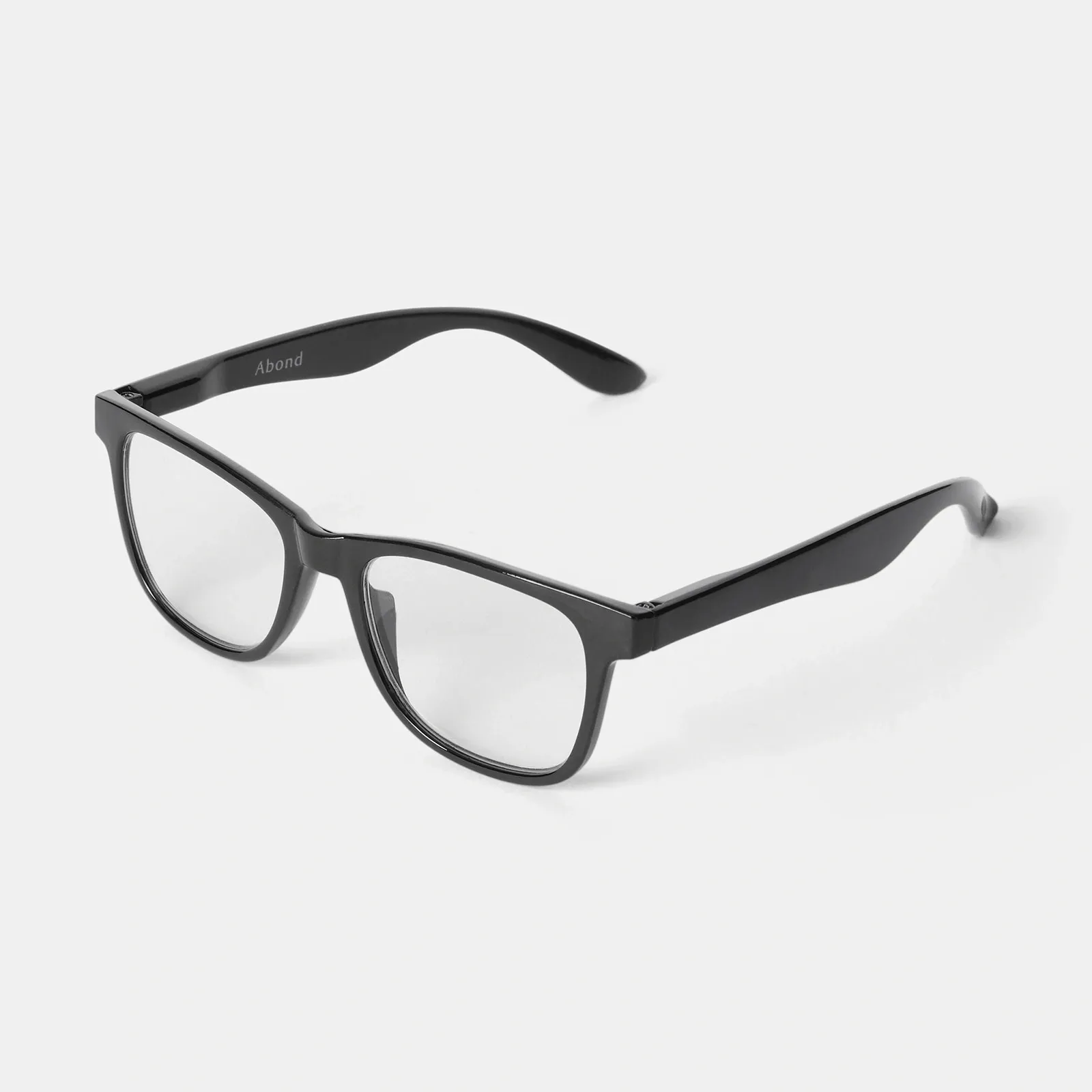 Svarta läsglasögon Square +1,0