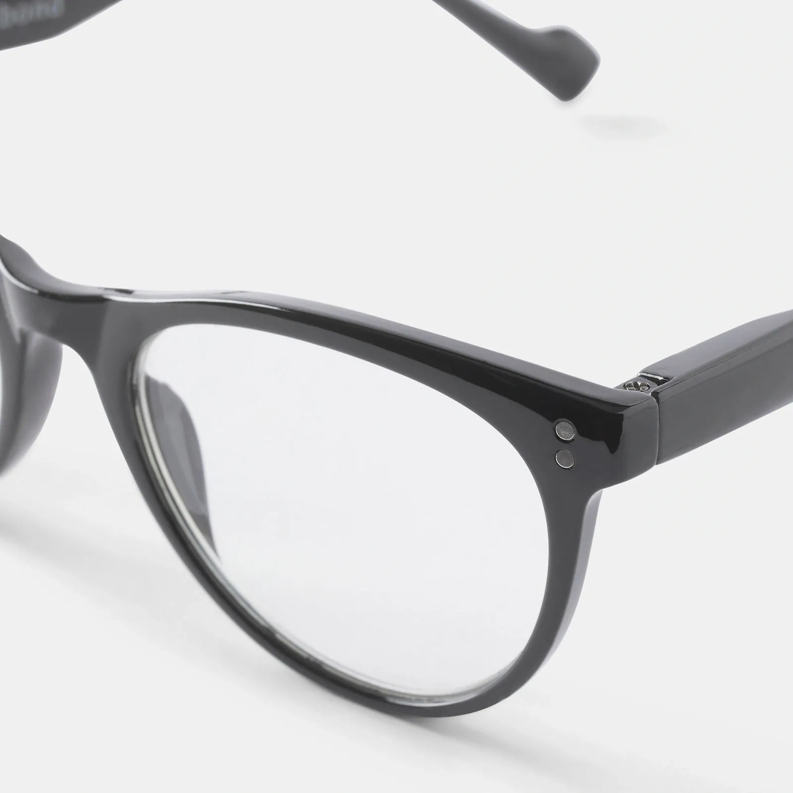 Svarta läsglasögon Cateye +1,5 2