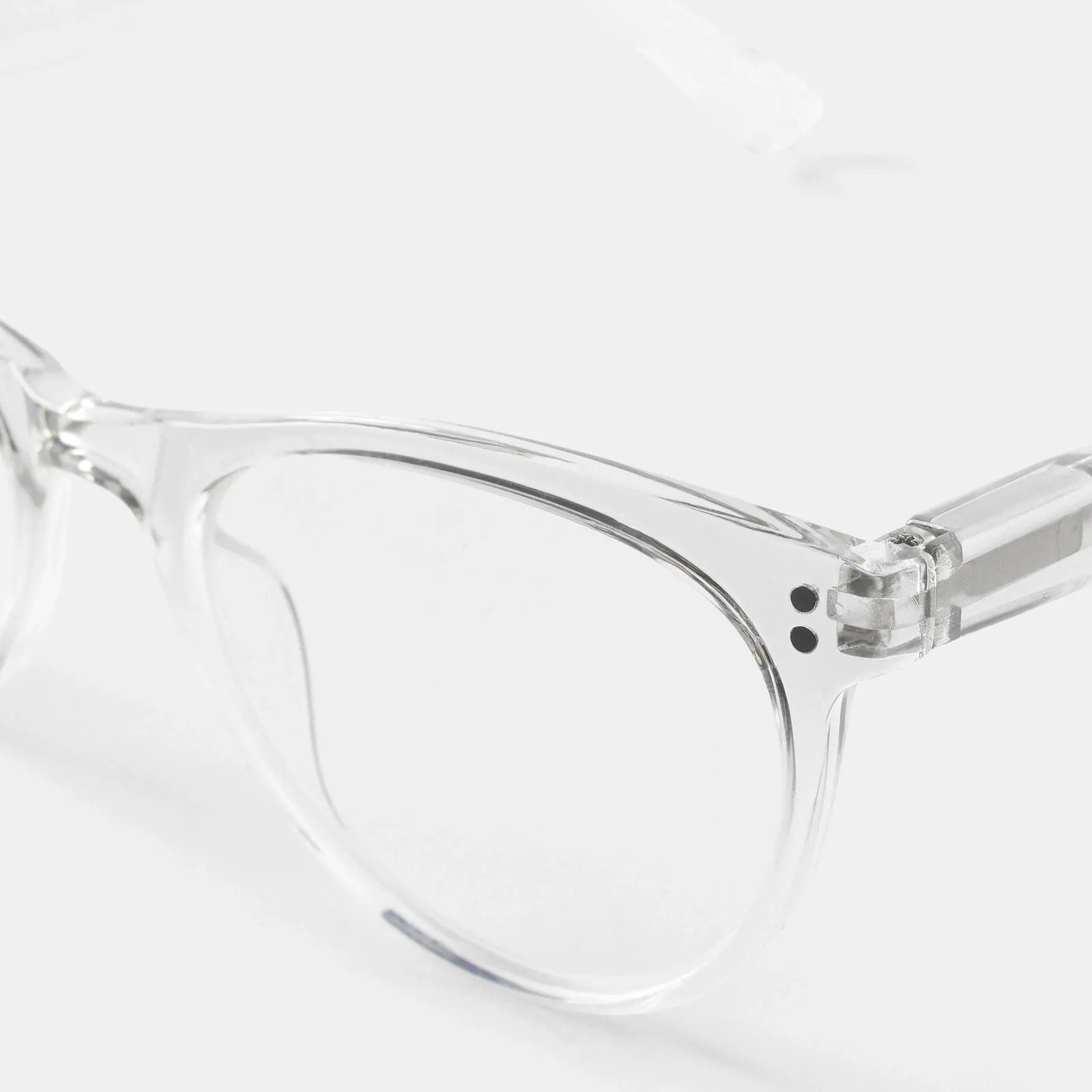 Transparanta läsglasögon Cateye +2,5 2