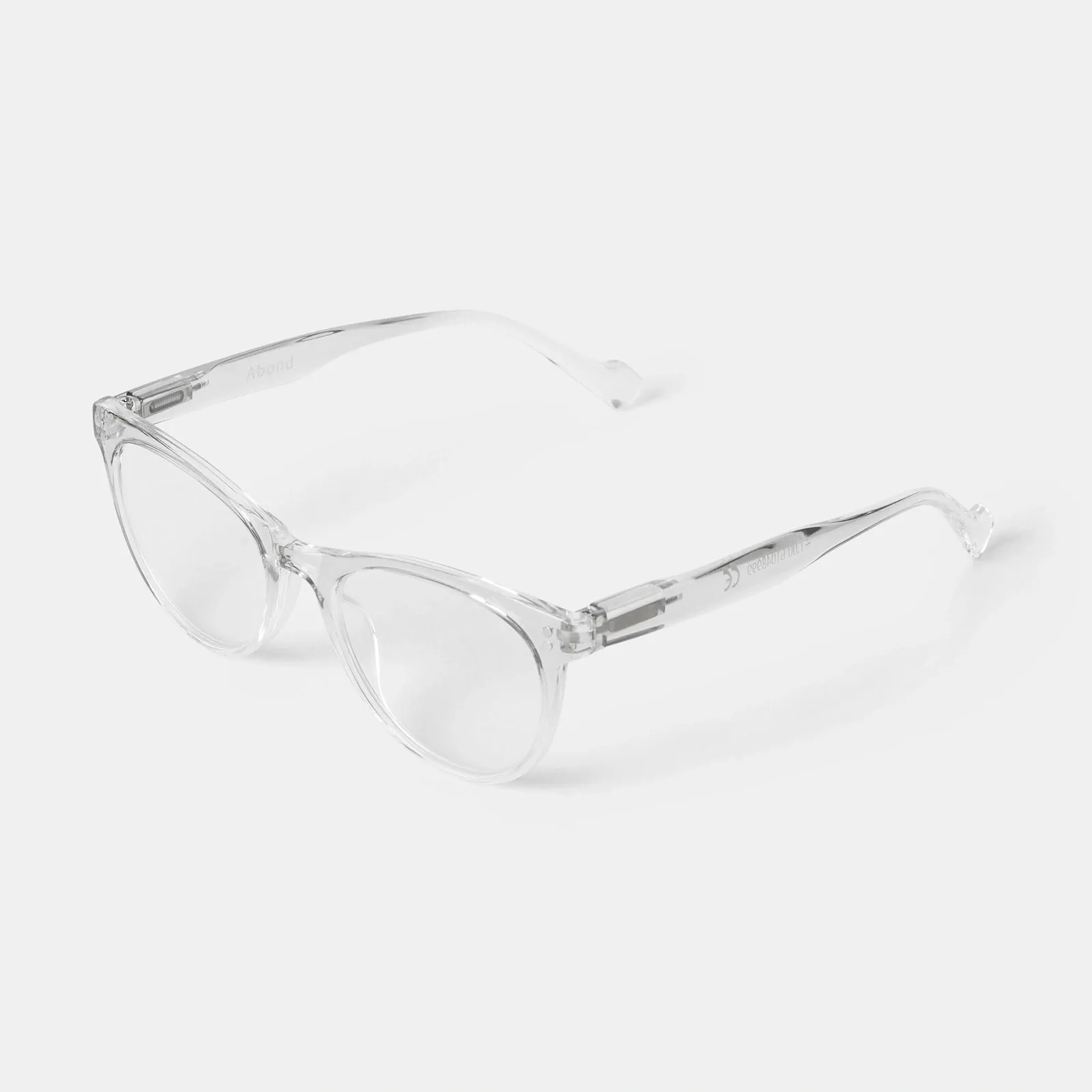 Transparanta läsglasögon Cateye +1,0