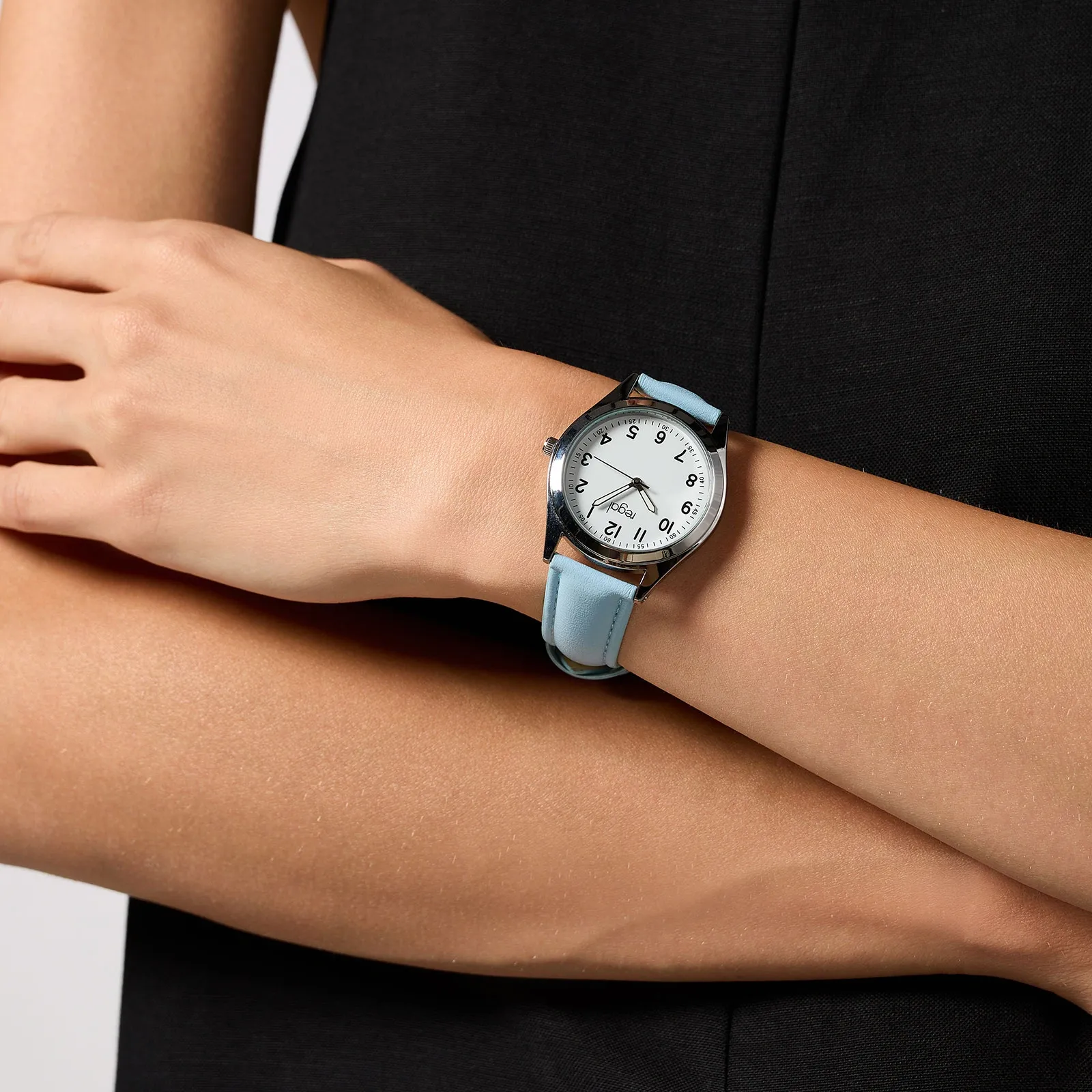 Regal Classic line - ljusblå/silverton, 36mm 2