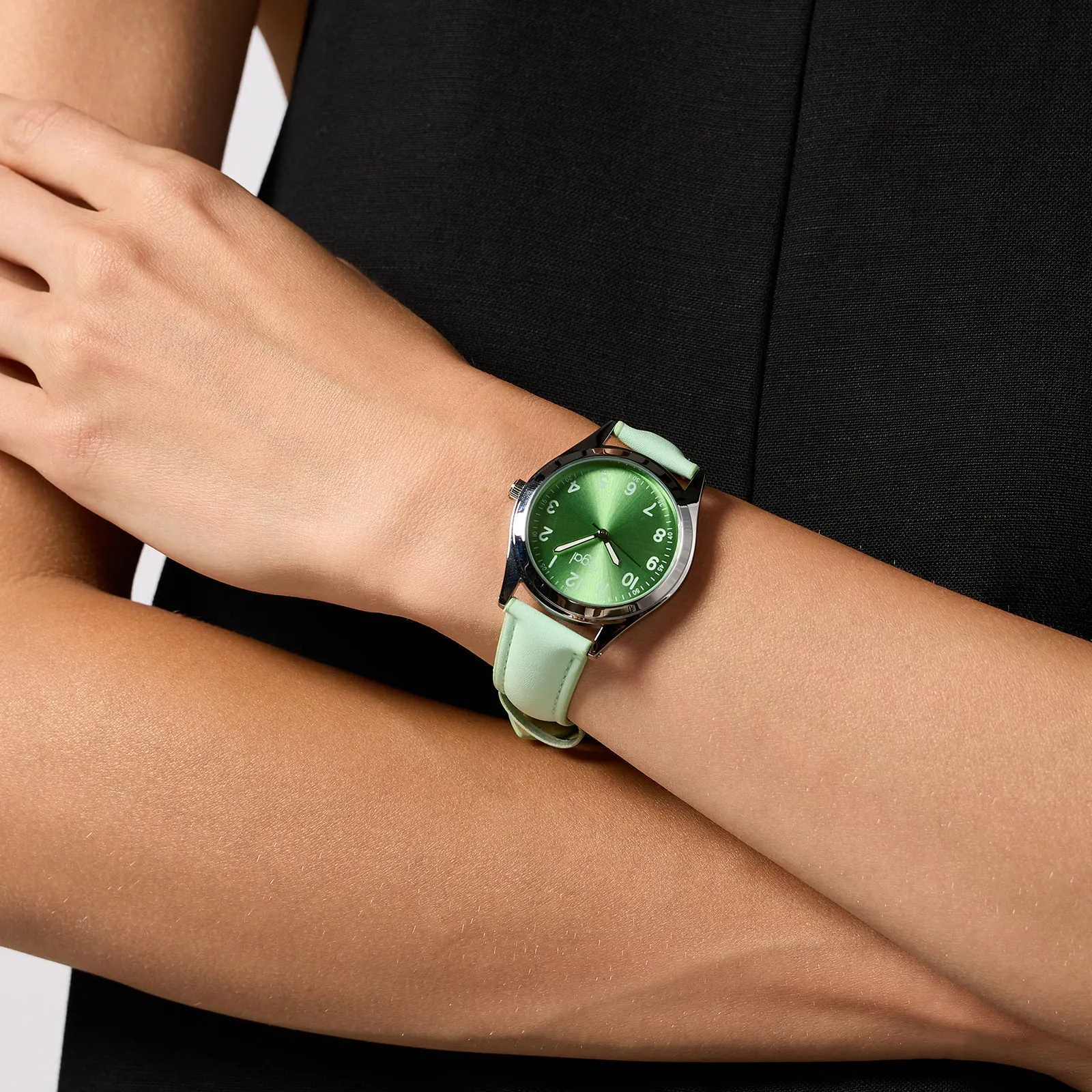 Regal Classic line - ljusgrön/silverton, 36mm 2